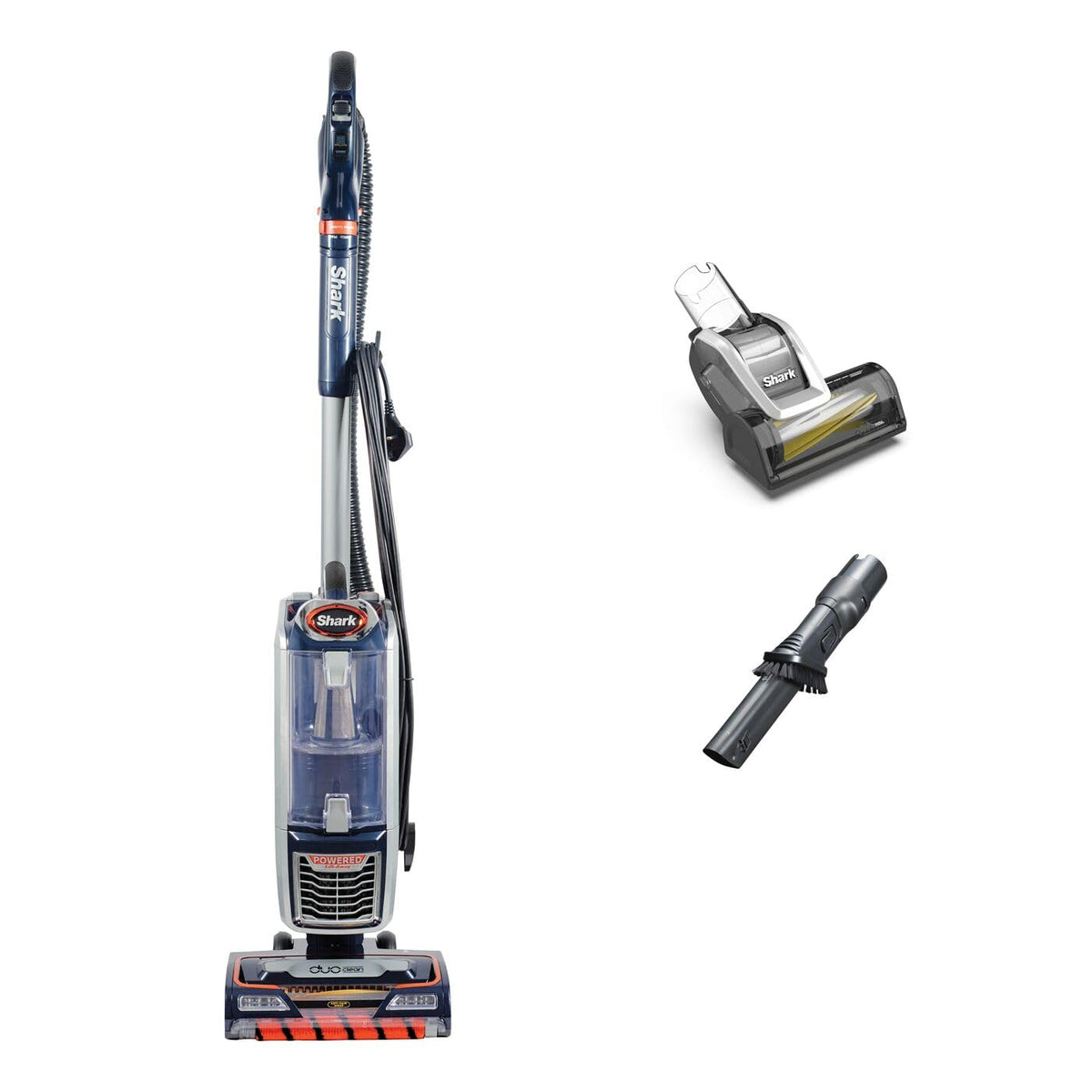 Shark Corded Upright Vacuum Cleaner,0.83L with Anti Hair Wrap Technology & DuoClean, Pet Model, Powered Lift-Away, LED Headlights