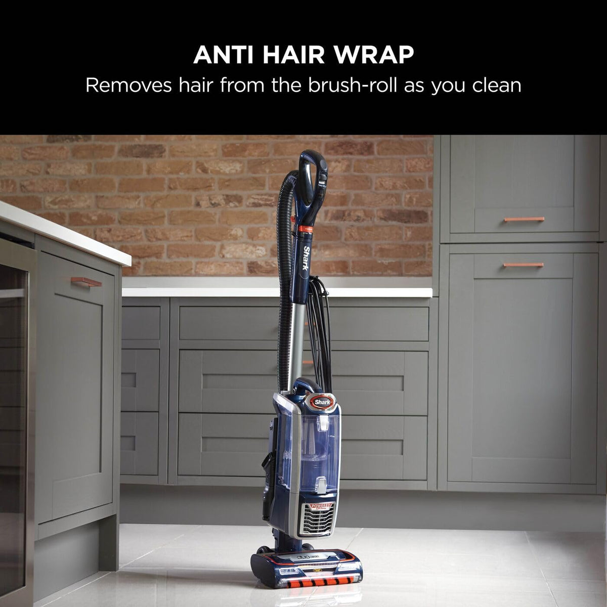 Shark Corded Upright Vacuum Cleaner,0.83L with Anti Hair Wrap Technology & DuoClean, Pet Model, Powered Lift-Away, LED Headlights