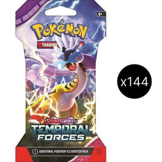 Pokemon Temporal Forces Sleeved Booster Pack Case