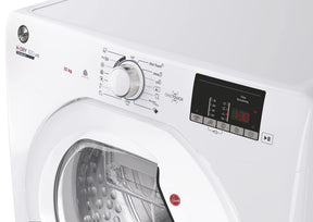 Hoover HLEC10DE H-Dry 300, 10kg, Condenser Tumble Dryer, Aquavision, White, Sensor Dry, NFC