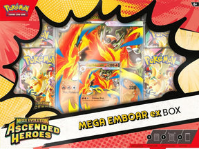 Pokemon Ascended Heroes Mega ex Box (Meganium/Emboar/Feraligatr)