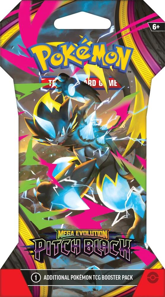 Pokemon Pitch Black Sleeved Booster Pack *Presale*