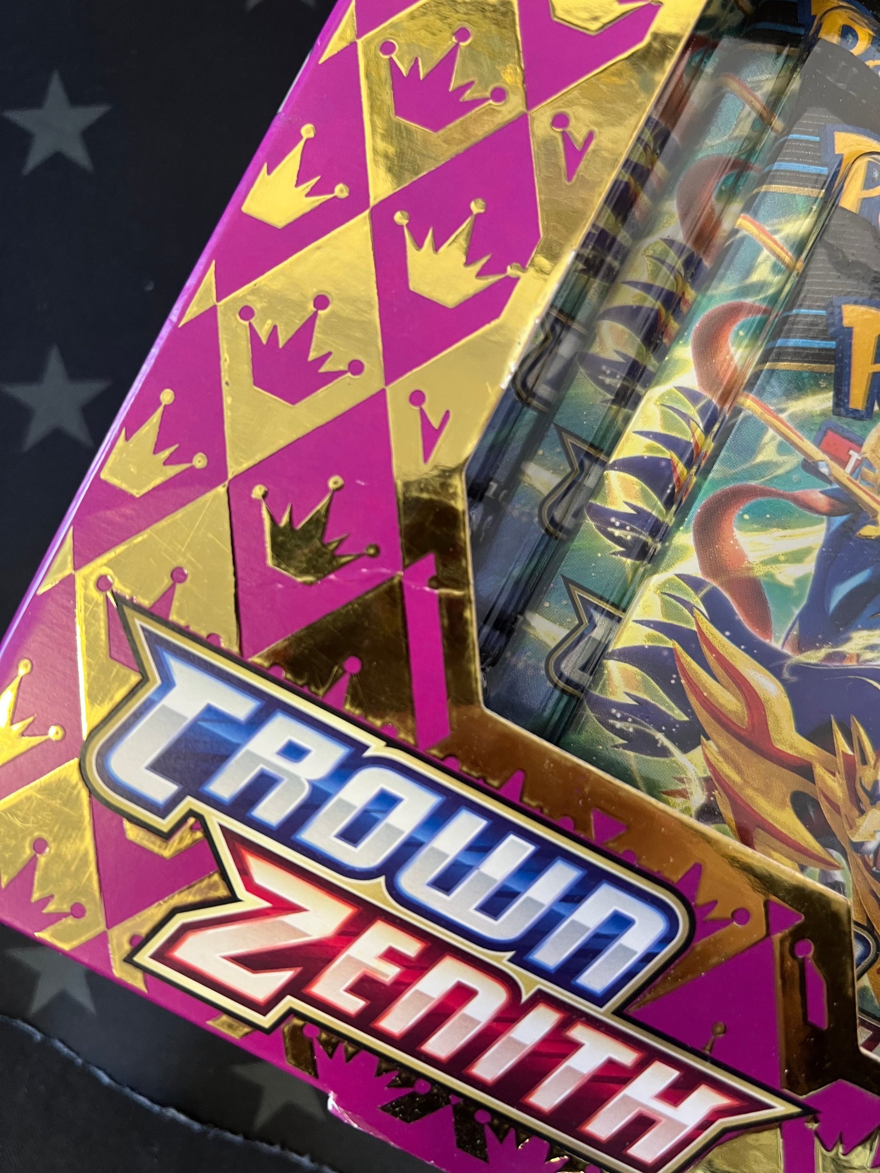 Pokemon Crown Zenith Morpeko V-Union Playmat Premium Collection *See Photos*