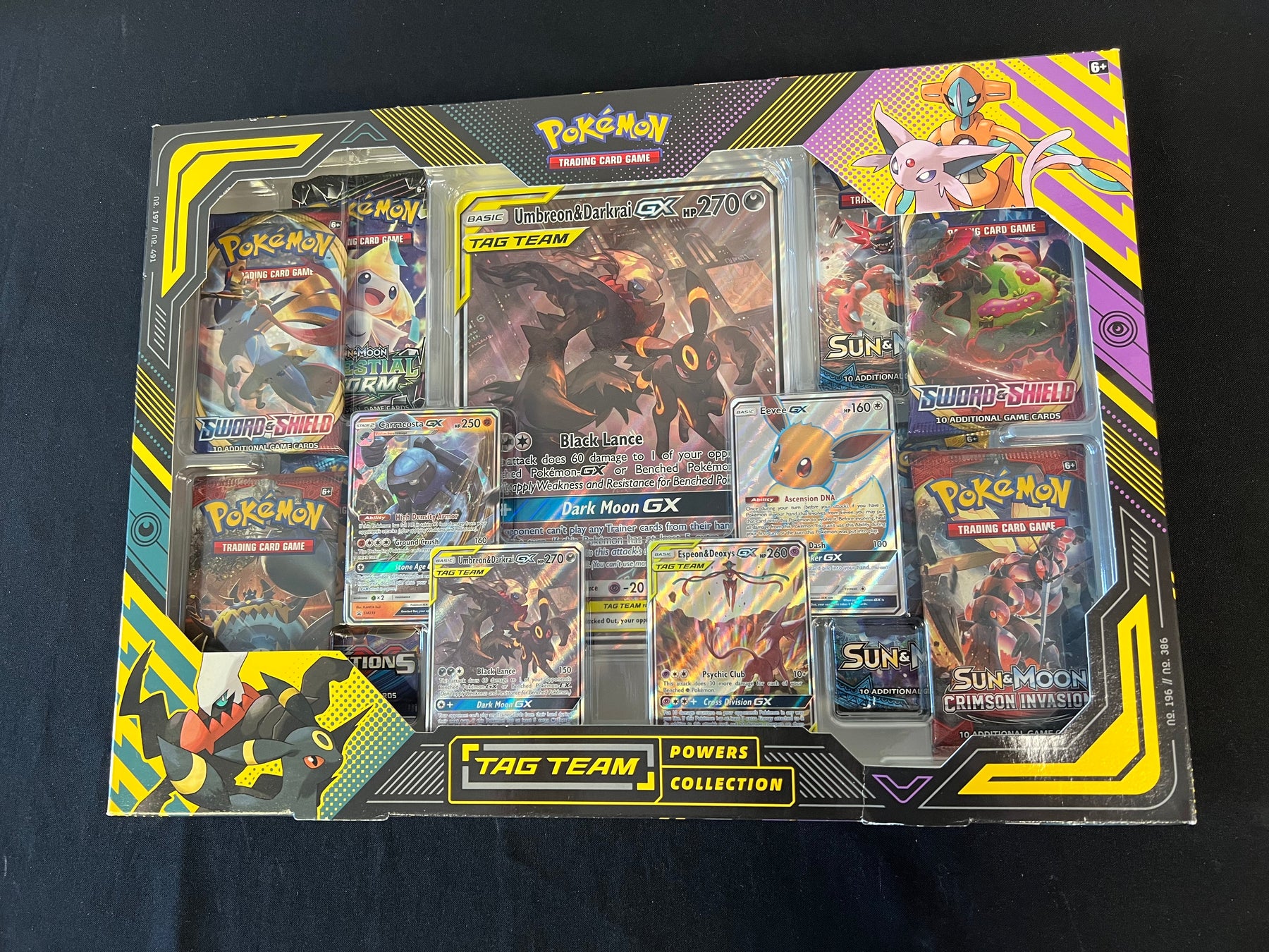 Pokemon TAG TEAM Powers Collection [Umbreon & Darkrai GX] *See Photos*