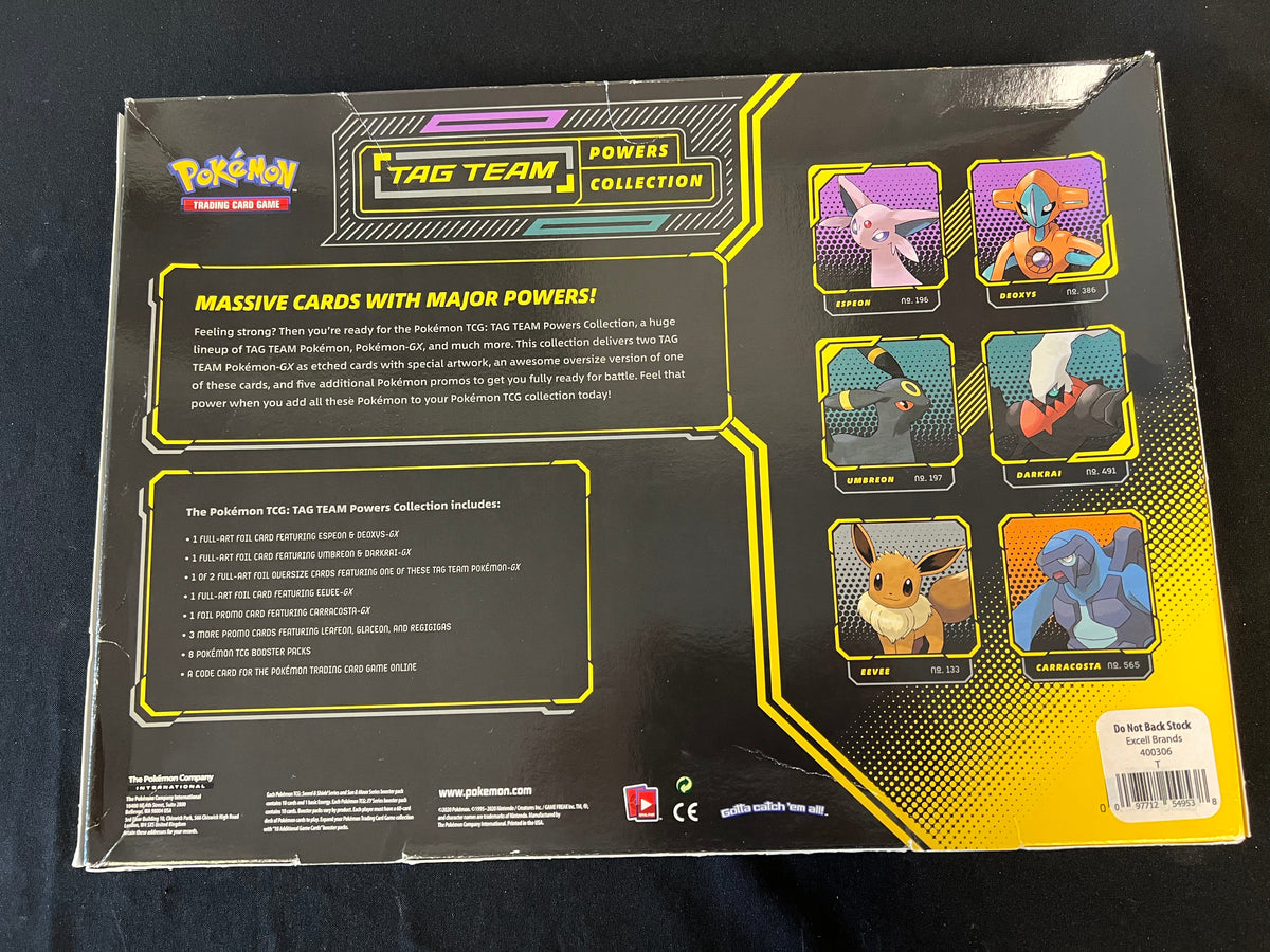 Pokemon TAG TEAM Powers Collection [Umbreon & Darkrai GX] *See Photos*