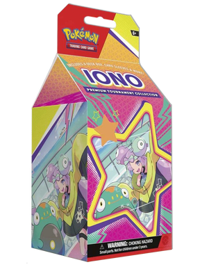 Pokemon Iono Premium Tournament Collection Display Case