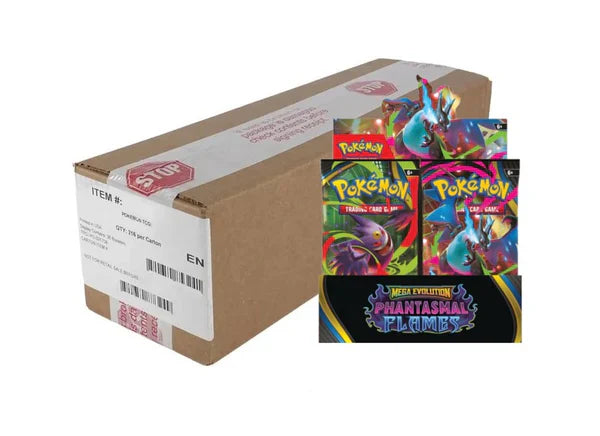 Pokemon Phantasmal Flames Booster 6 Box Case