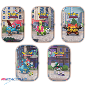 Pokemon Lumiose City Mini Tin Collection Display