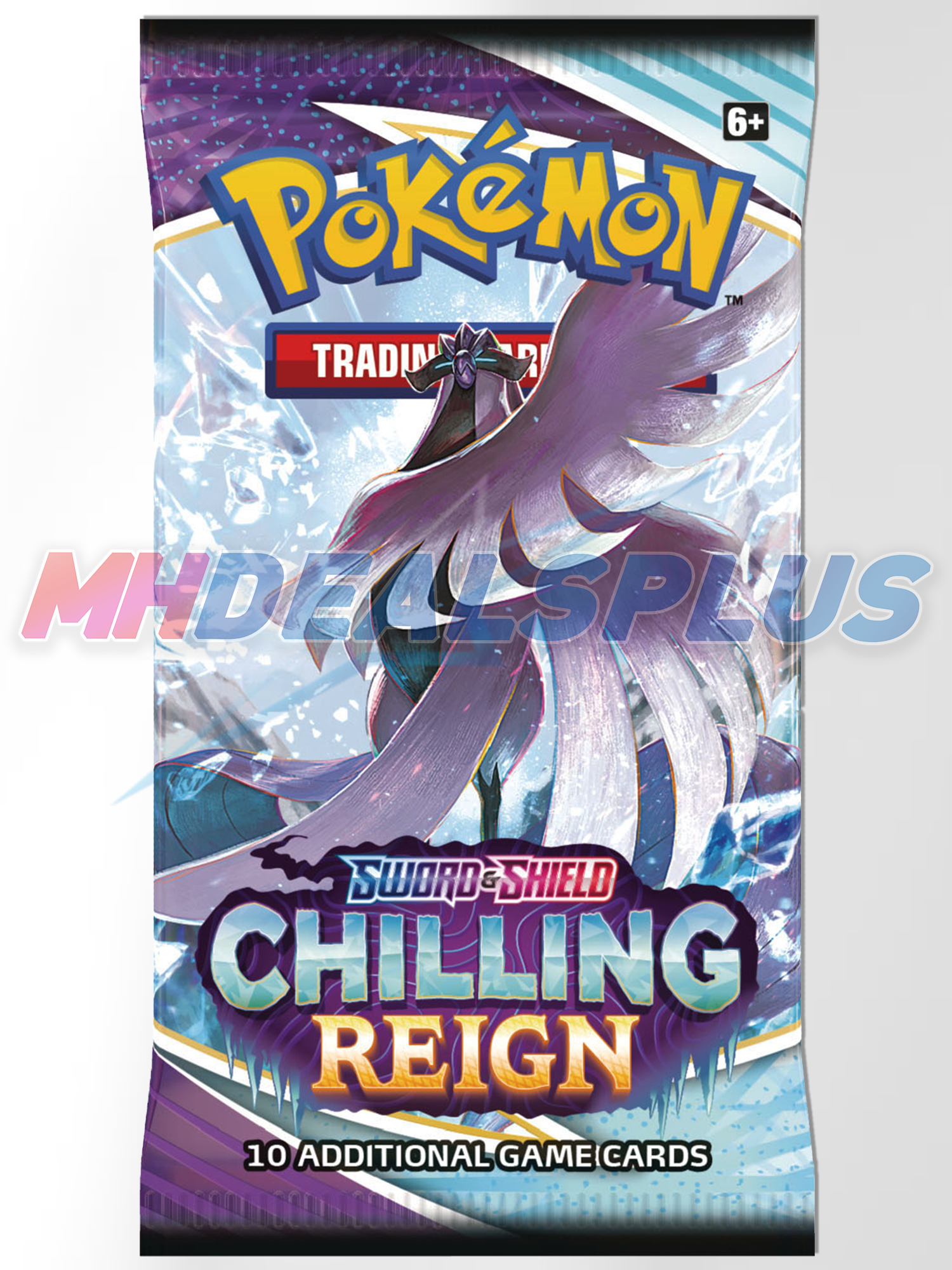 Pokemon TCG Chilling Reign 3-Pack Blister Sealed Case - 24 Blister Packs