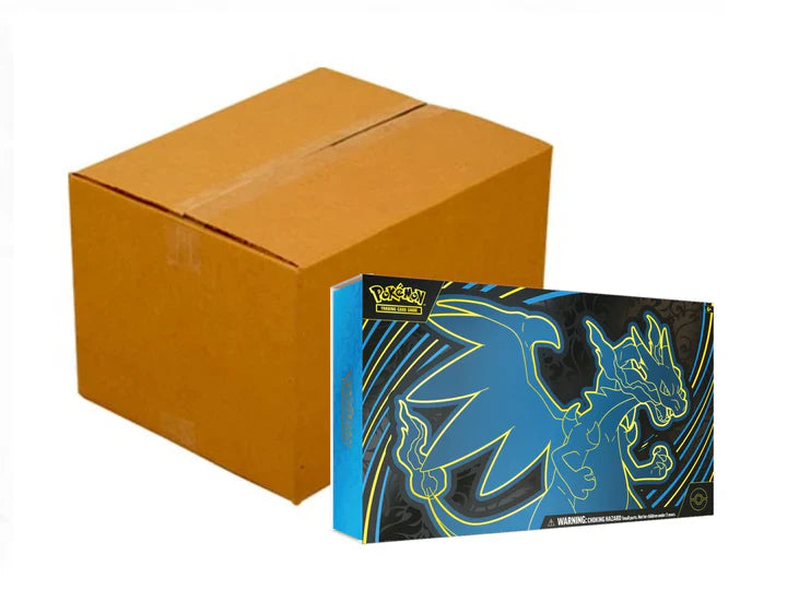 Pokemon Mega Charizard X ex Ultra Premium Collection 4 Box Case