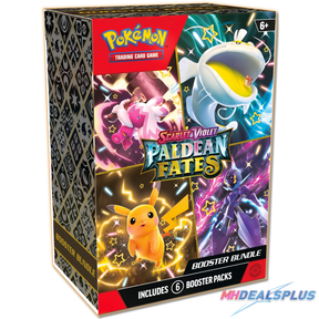 Pokemon Paldean Fates Booster Bundle Display
