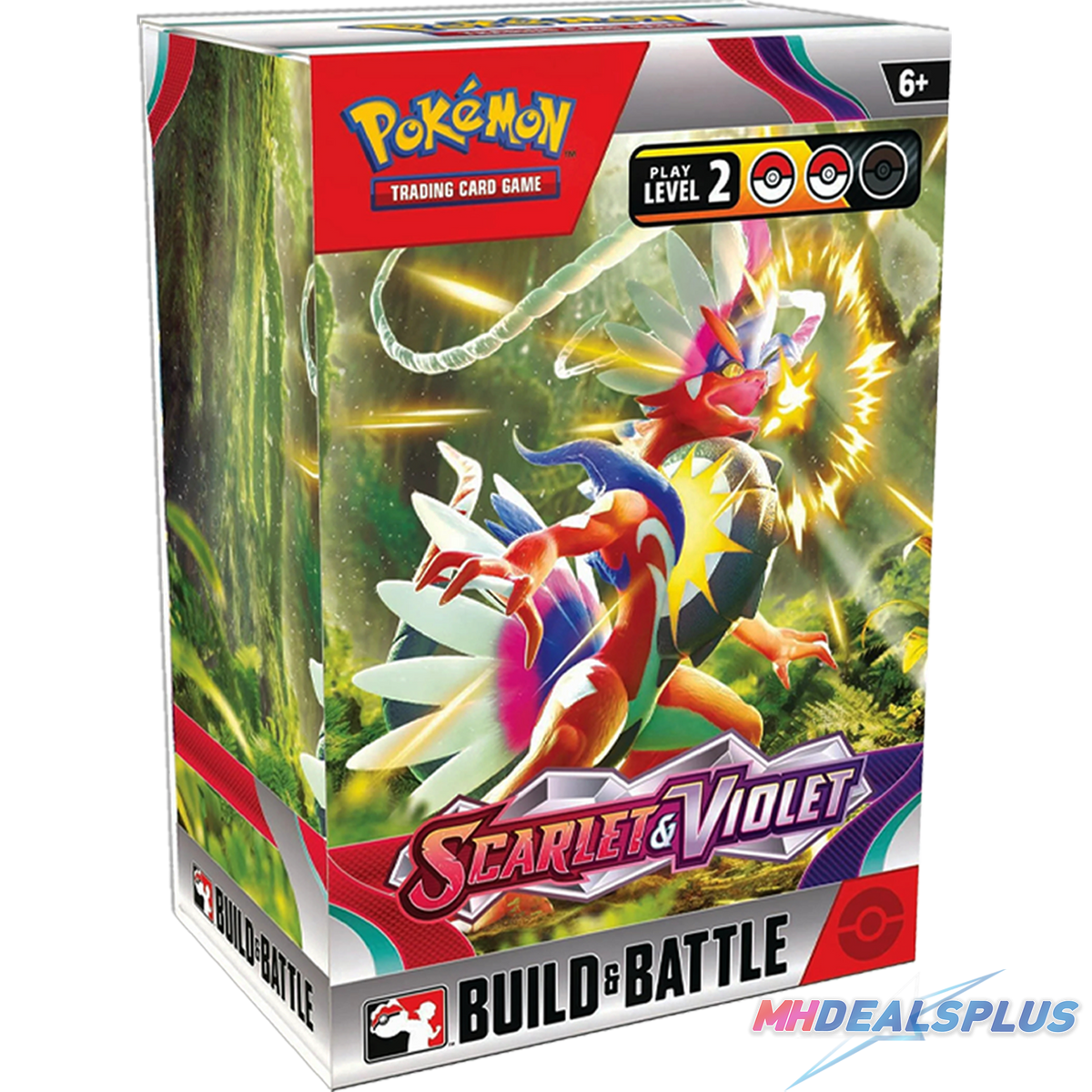 Pokemon Scarlet & Violet Build & Battle Box Sealed Case - 40 Booster Packs