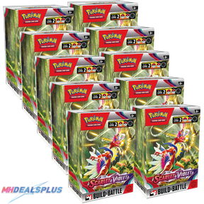 Pokemon Scarlet & Violet Build & Battle Box Sealed Case - 40 Booster Packs