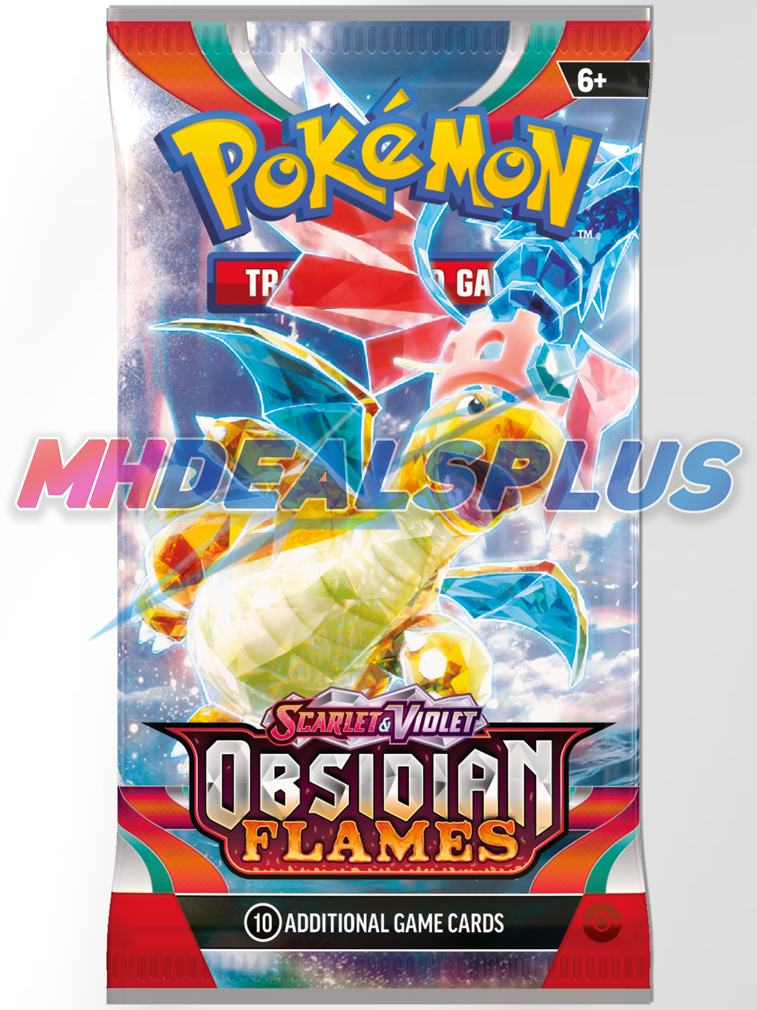 Pokemon Roaring Moon EX + Iron Valiant EX Box Sealed Case - 24 Booster Packs