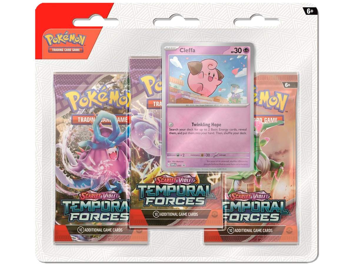 Pokemon Temporal Forces 3-Pack Blister Sealed Case - 72 Booster Packs