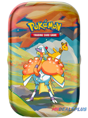 Pokemon Vibrant Paldea Mini Tins Display Case