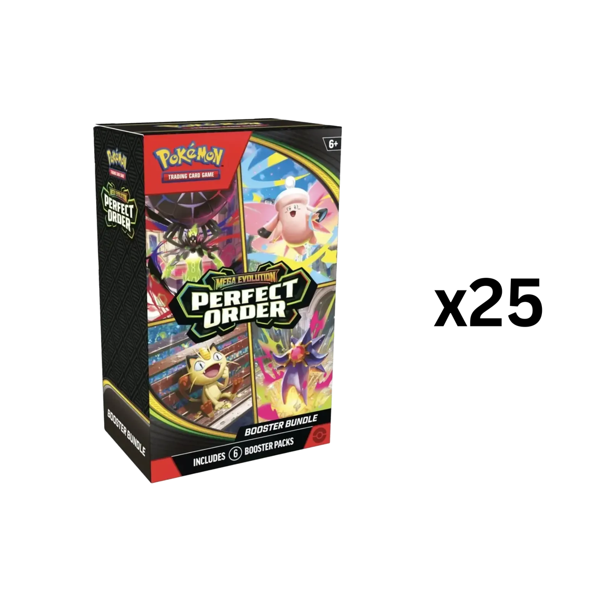 Pokemon Perfect Order Booster Bundle 25 Box Case