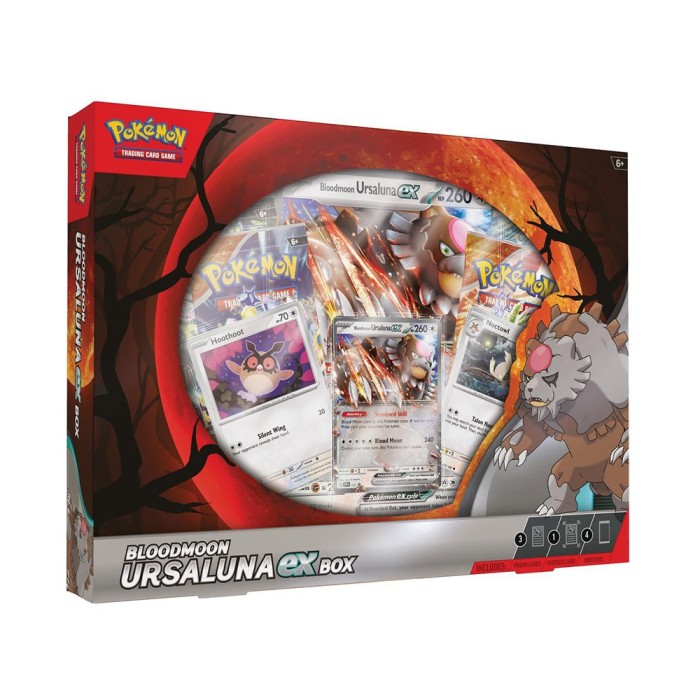Pokemon Bloodmoon Ursaluna EX Box