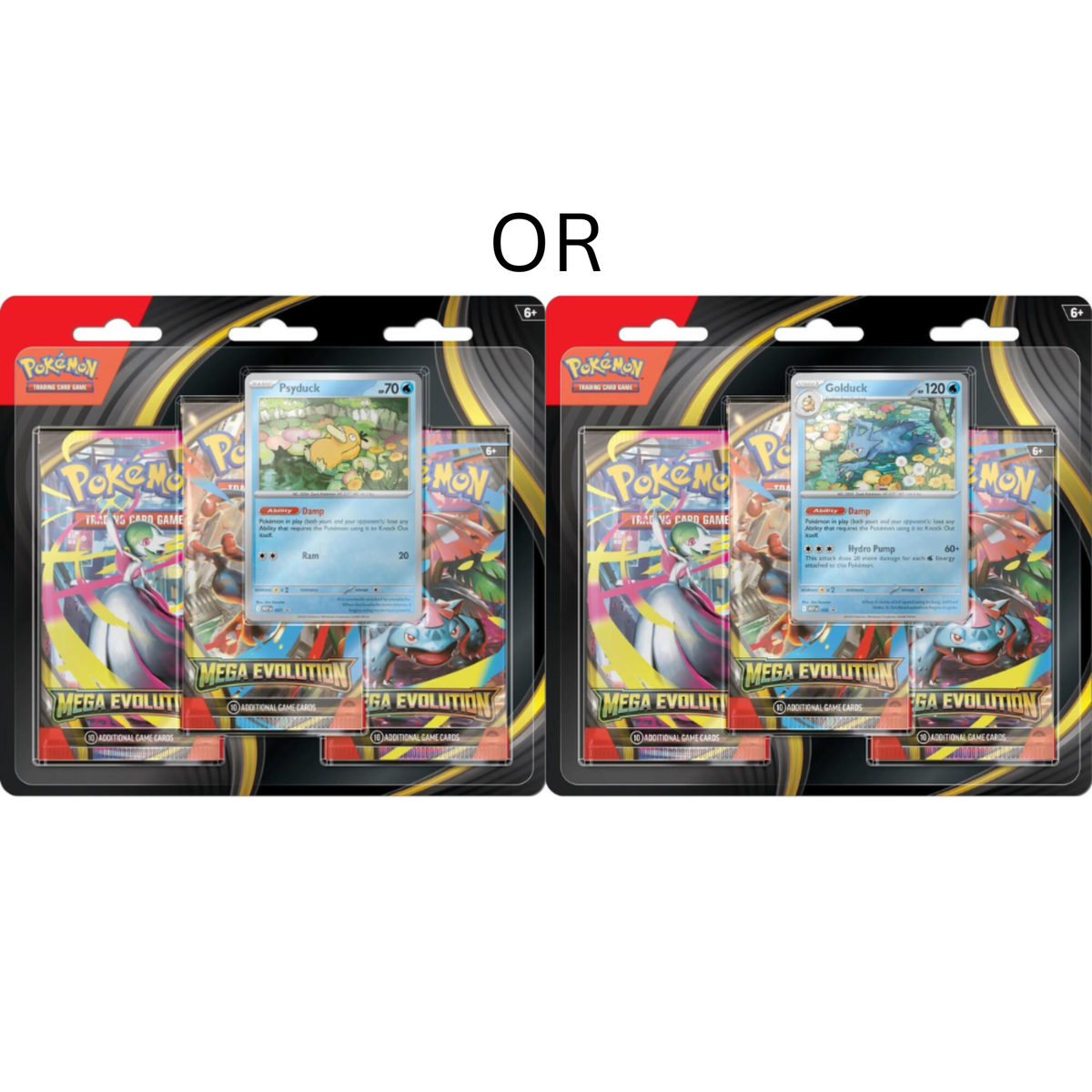 Pokemon Mega Evolution 3 Pack Blister