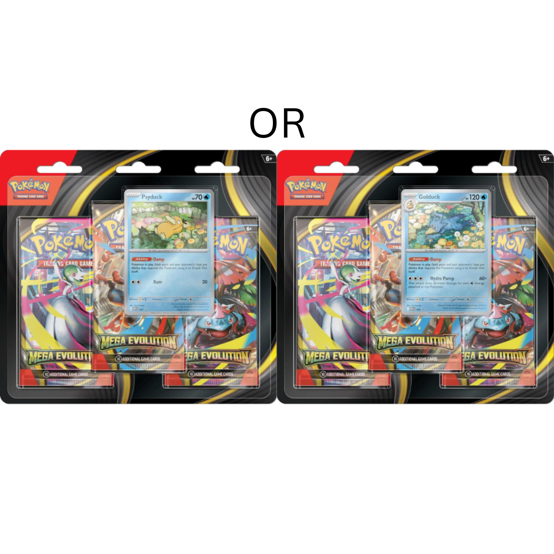 Pokemon Mega Evolution 3 Pack Blister