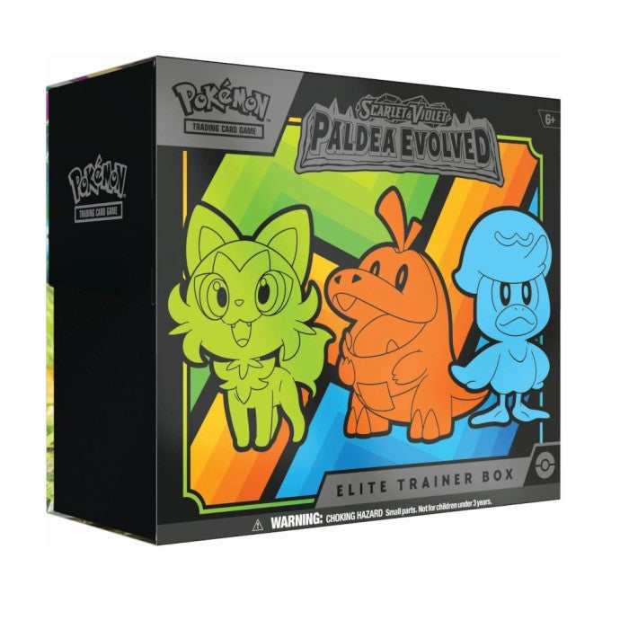 Pokemon Scarlet & Violet Paldea Evolved Elite Trainer Box