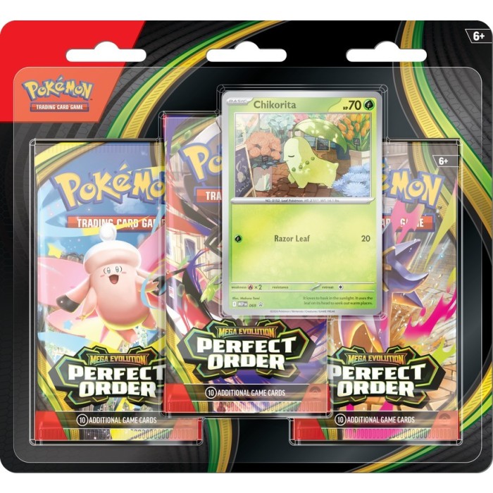 Pokemon Perfect Order 3 Pack Blister
