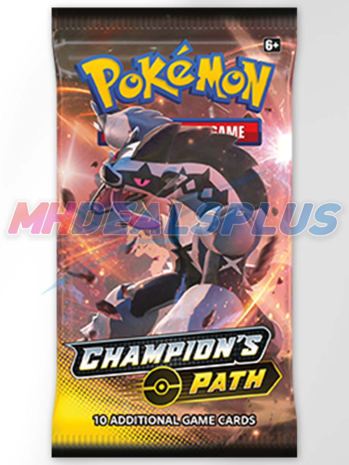 Pokemon TCG Champion's Path Hatterene V Collection Box Sealed Case - 6 Boxes